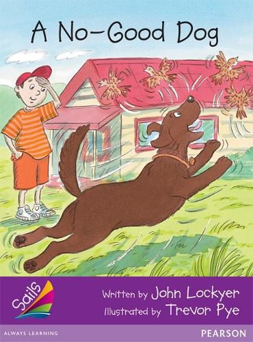 Cover image for Sails Fluency Purple: A No-Good Dog