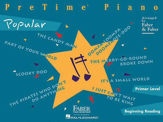 Cover image for PreTime Piano Popular: Primer Level