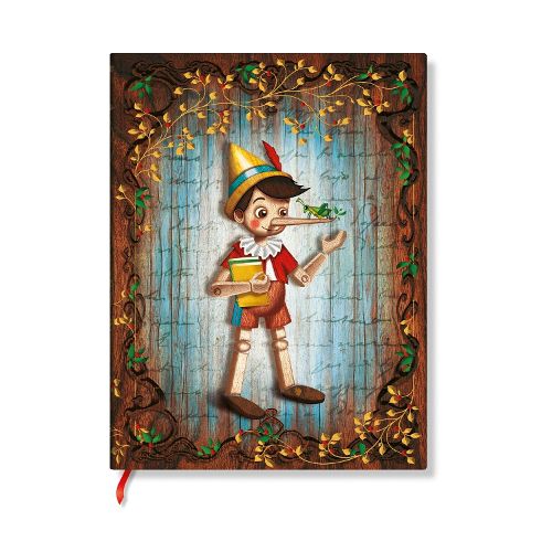 Cover image for Carlo Collodi, Pinocchio (Fairy Tale Collection) Ultra Unlined Hardcover Journal (Elastic Band Closure)