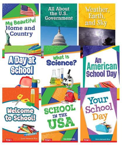 Cover image for Get Ready Vocabulary Readers Complete 9-Book Set