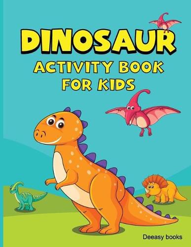 Cover image for Dinosaur Activity Book for Kids