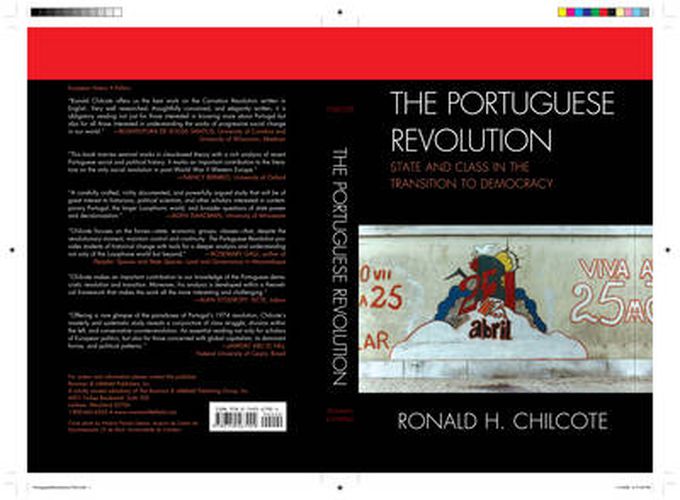 Cover image for The Portuguese Revolution: State and Class in the Transition to Democracy