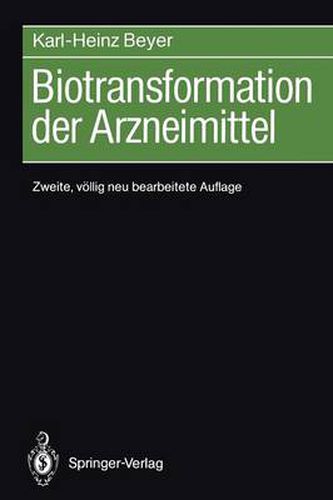 Cover image for Biotransformation der Arzneimittel