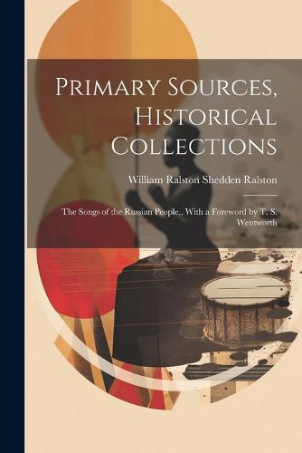 Cover image for Primary Sources, Historical Collections