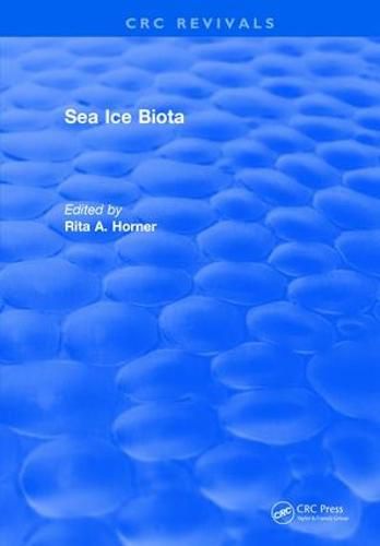 Cover image for Sea Ice Biota