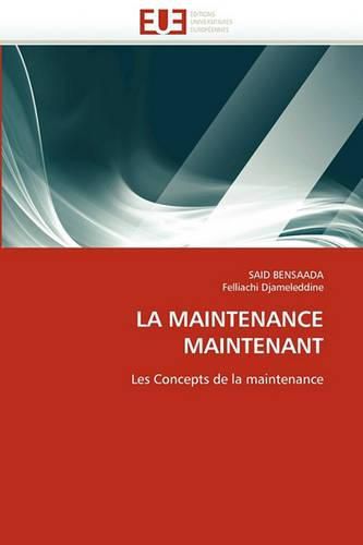 Cover image for La Maintenance Maintenant