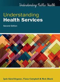 Cover image for Understanding Health Services