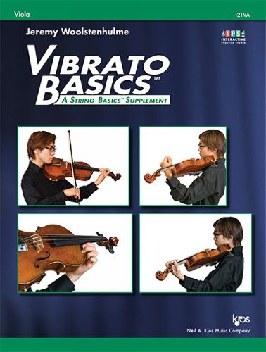 Cover image for Vibrato Basics Viola: Steps to Success for String Orchestra