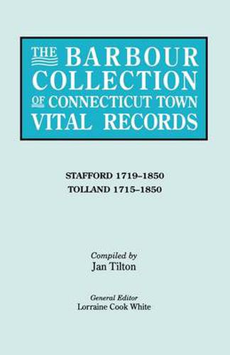 Cover image for The Barbour Collection of Connecticut Town Vital Records [Vol. 44]