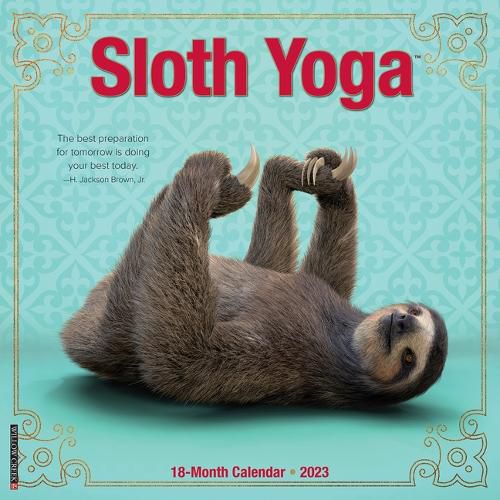 Cover image for Sloth Yoga 2023 Wall Calendar