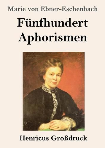 Cover image for Funfhundert Aphorismen (Grossdruck)