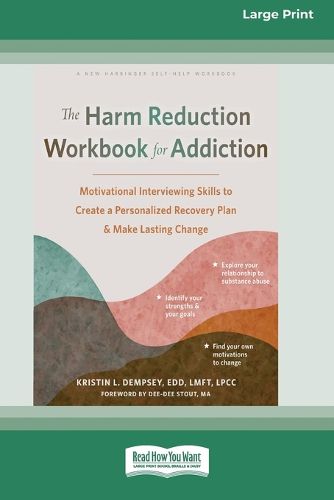 Cover image for The Harm Reduction Workbook for Addiction