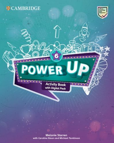 Cover image for Power UP Level 6 Activity Book with Digital Pack and Home Booklet MENA