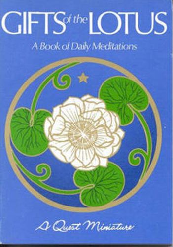 Cover image for Gifts of the Lotus: A Book of Daily Meditations