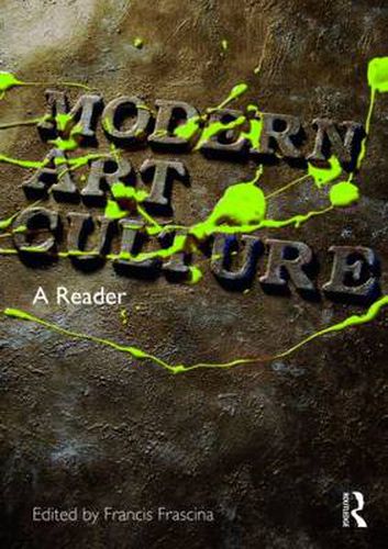 Cover image for Modern Art Culture: A Reader