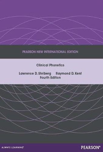 Cover image for Clinical Phonetics: Pearson New International Edition