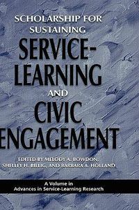 Cover image for Scholarship for Sustaining Service-learning and Civic Engagement