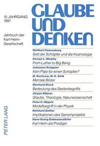 Cover image for Glaube Und Denken: Jahrbuch Der Karl-Heim-Gesellschaft. 10. Jahrgang 1997