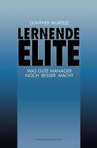 Cover image for Lernende Elite