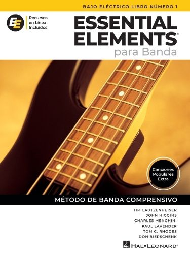Cover image for Essential Elements Para Banda - Bajo Electrico Libro Numero 1 - Recursos En Linea Incluido