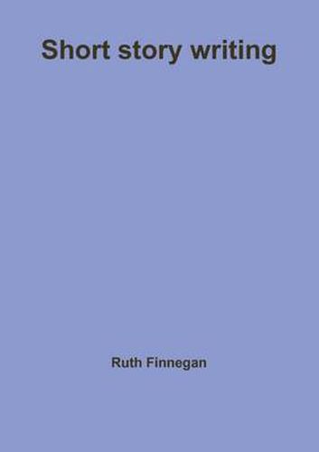 Cover image for Short Story Writing