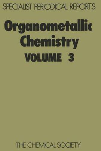 Cover image for Organometallic Chemistry: Volume 3