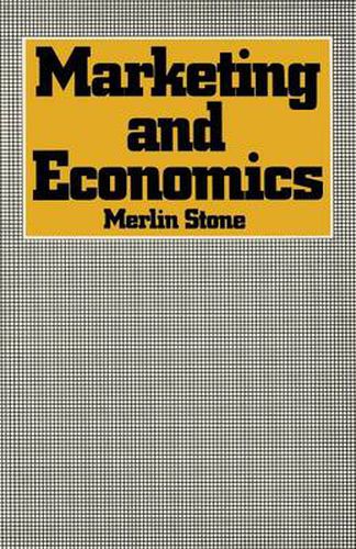 Cover image for Marketing and Economics