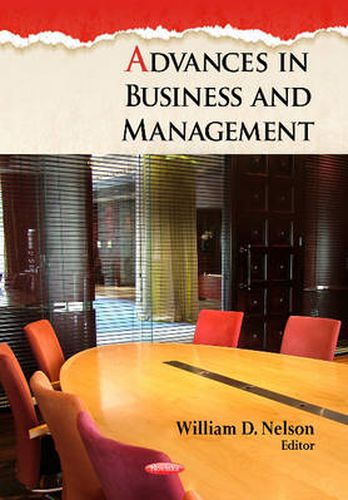 Cover image for Advances in Business & Management: Volume 4