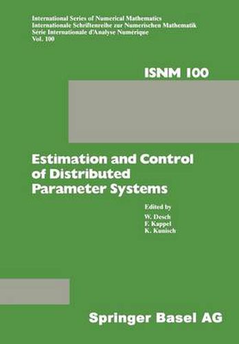 Cover image for Estimation and Control of Distributed Parameter Systems: International Conference Proceedings