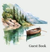 Cover image for Guest book (hardback), comments book, guest book to sign, vacation home, holiday home, visitors comment book