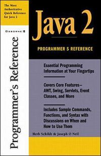 Cover image for Java 2 Programmer's Reference