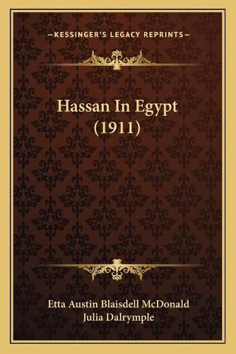 Cover image for Hassan in Egypt (1911)