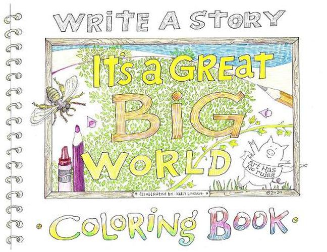 Cover image for Write a Story: It's a Great Big World Coloring Book