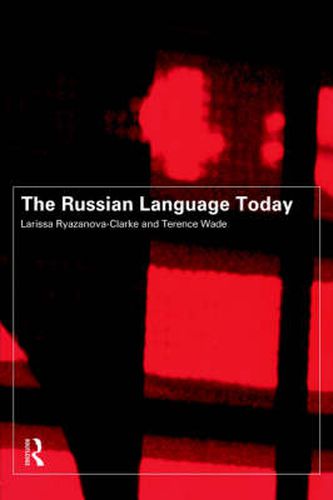 Cover image for The Russian Language Today