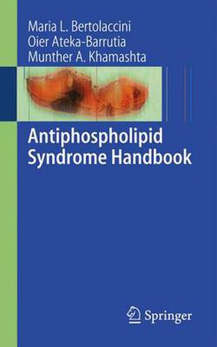 Cover image for Antiphospholipid Syndrome Handbook