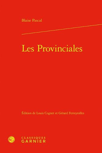 Cover image for Les Provinciales