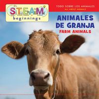 Cover image for Farm Animals/Animales de Granja