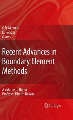 Cover image for Recent Advances in Boundary Element Methods: A Volume to Honor Professor Dimitri Beskos