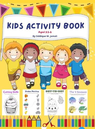 Cover image for Kids Activity Book Aged 3.5-6