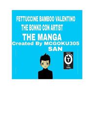 Cover image for Fettuccine Bamboo Valentino The Bonko Con Artist The Manga