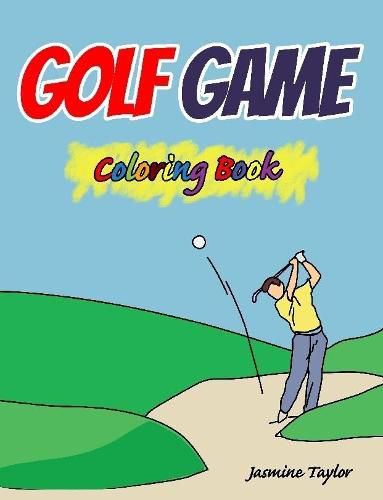 Cover image for Golf Game Coloring Book