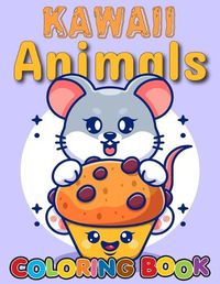Cover image for Kawaii Animals Cloring Book