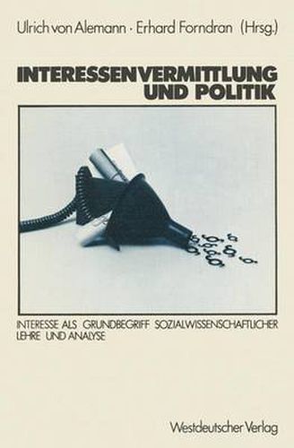 Cover image for Interessenvermittlung und Politik