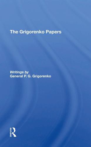Cover image for The Grigorenko Papers