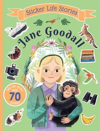 Cover image for STICKER LIFE STORIES JANE GOODALL