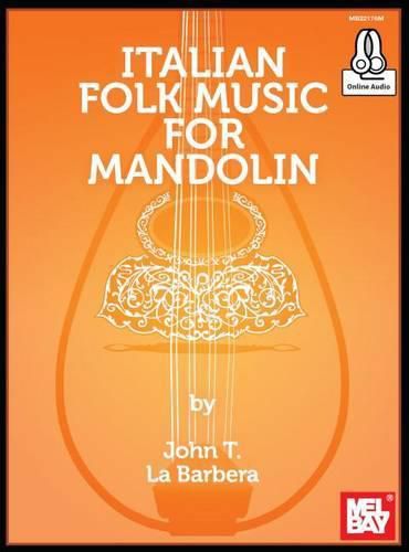 Cover image for Italian Folk Music For Mandolin Book: With Online Audio