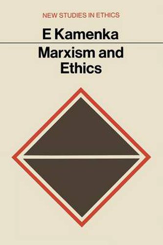 Cover image for Marxism and Ethics