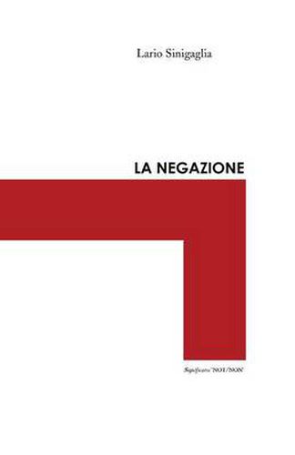 Cover image for La negazione