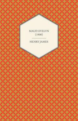 Cover image for Maud-Evelyn (1900)