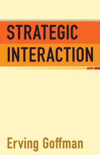 Cover image for Strategic Interaction